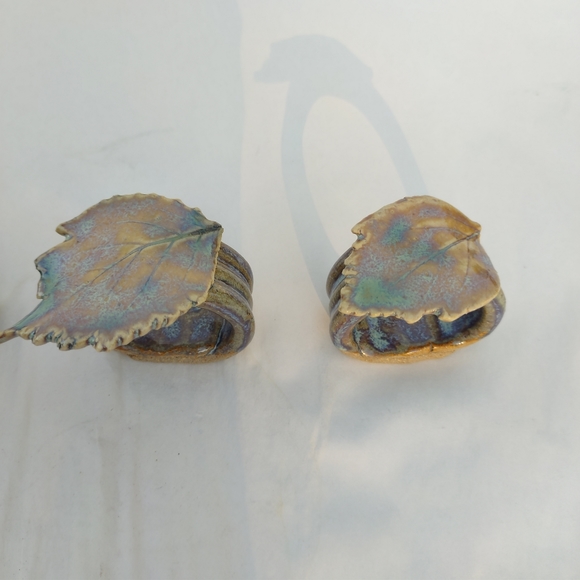 Handmade Pottery Napkin Rings - Picture 12 of 12